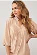 Blouse with ruffled neck 1-201029-302-51315