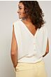 Sleeveless sweater WOOL WHITE 1-000205-304-99691