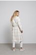 Coat with check print 2-011006-302-243001