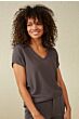 V-neck sweater GREY 1-000239-307-93901