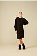 Sweatdress BLACK 1-609084-309-00001
