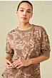 Printed shirt BROWN 1-701120-308-813041