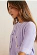 Textured cardigan LAVENDER 1-010059-404-53817