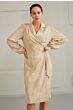 Wrap dress snake SAND 1-601115-403-209081