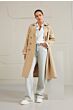 Woven trenchcoat BEIGE 2-011013-402-51307