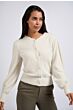 Furry cardigan ls CHALK WHITE 1-010047-408-99953