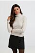 Turtleneck sweater CHALK WHITE 1-000126-99953
