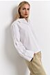 Blouse button detail PURE WHITE 1-201134-502-00000