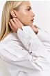 Blouse button detail PURE WHITE 1-201134-502-00000