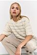 Textured stipe shine OFF WHITE 1-000439-502-999861