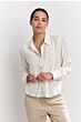Layered blouse OFF WHITE 1-201144-503-99994