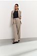 Pinstripe trousers HUMUS BEIGE 1-301180-503-513041