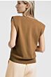 Knitted spencer CHIPMUNK BROWN 1-010107-505-71044