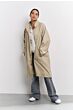 Cotton oversized coat SAFARI 2-011018-502-99803