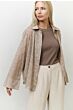 Leopard blouse GREYISH BROWN 1-201166-507-999481
