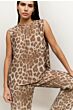Sleeveless top MILK BROWN 1-701311-507-999511
