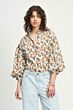BLOUSE - Poplin Leopard Lush SP9138-100 