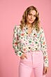 Blouse Mila Flower Confetti Ivory SP6760