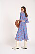 Jurk Stacy Flowers Marina Blue SP6836