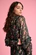 DRESS - Flower Blaze Anthracite SP7053