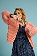 CARDIGAN ­ Cosy Dusty Pink SP7068
