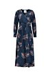 DRESS - Leah Mythical Birds Blue SP7096