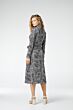 Jurk pia met knopen en riem va541-s21-102