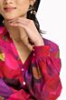 BLOUSE - Brushwork Fiery SP7408-500 pink