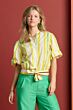 BLOUSE - Striped Lemon SP7805-250