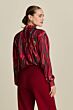 BLOUSE - Milly Woody Burgundy Red SP8026-998