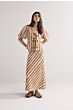 Skirt stripe printed 6s1338-12222-714
