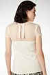 Top tess korte mouw met ruffle md135-s21-101