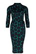 Jurk djoa blouse lang doorknoop vg563-w20-1302