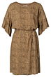 Belted dress with ruffles 1801239-020-908091