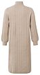 Ribbed dress ALMOND 1-600024-210-24301