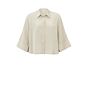 Cropped blouse RAINY DAY BEIGE 1-201164-505-35304