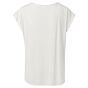 Fabric mix top OFF WHITE 1-701010-N-10602
