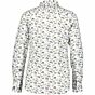 Shirt LS Printed Poplin 10336-1184