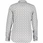 Shirt LS Printed Satijn 10731-8457