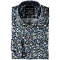 Shirt jersey flowerprint Mid blue 22.6545-115