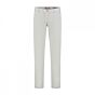 Broek NORTH84 travel chino light grey seersucker