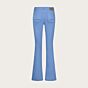 Jeans FLOREZ flared capri blue