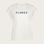 T-Shirt FLOREZ fien white