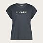 T-Shirt FLOREZ fien navy blue