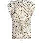 Top rufles mouwloos dot artisilk 2s2399-11170-723