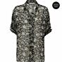 Blouse small flower black 2s2479-11232-990