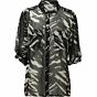Blouse tiger viscose multicolour 2s2482-11231-120