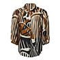 Blouse leaves border print 2s2561-11358-120