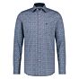 Shirt stretch pyramids Mid  blue 32.6535-117