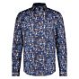 Shirt stretch rugby Mid  blue 32.6543-117